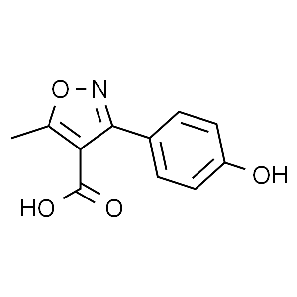 3-(4-羟基苯基)-5-甲基异噁唑-4-甲酸