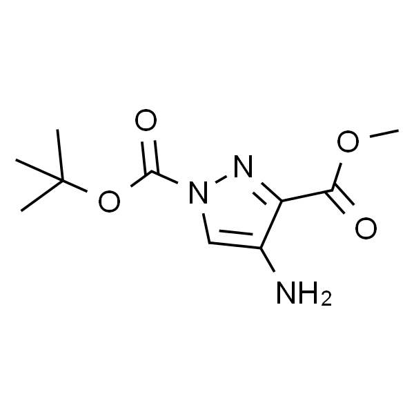 1-叔丁基3-甲基4-氨基-1H-吡唑-1,3-二甲酸