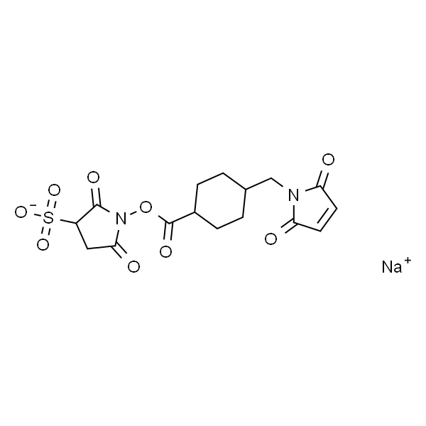 4-(N-马来酰亚胺基甲基)环己烷-1-甲酸3-硫代-N-琥珀酰亚胺钠盐