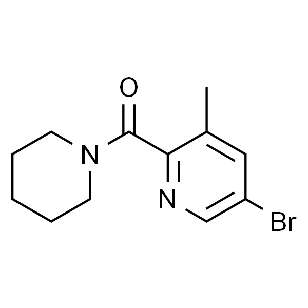 5-溴-3-甲基-2-[(哌啶-1-基)羰基]吡啶