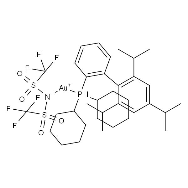 2-二环己基膦-2′,4′,6′-三异丙基联苯金(I)双(三氟甲烷磺酰)亚胺