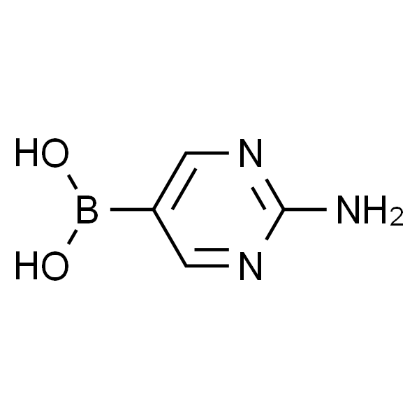 2-氨基嘧啶-5-硼酸 (含不同量的酸酐)