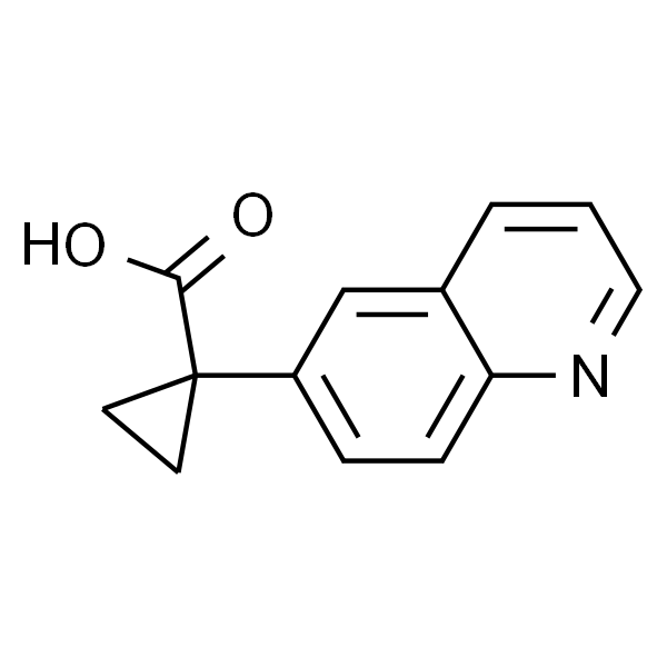 1-(喹啉-6-基)环丙基甲酸