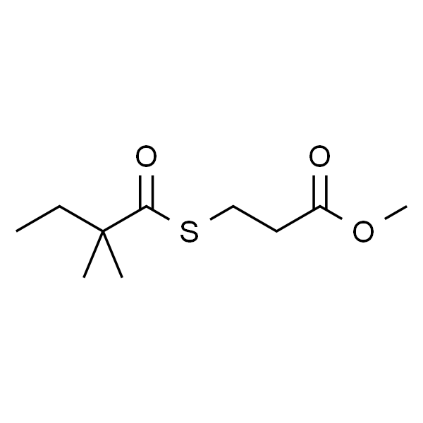 3-[(2,2-二甲基-1-氧代丁基)硫]丙酸甲酯