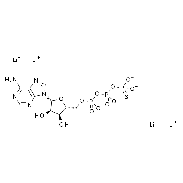 Adenosine 5'-[gamma-thio]triphosphate tetralithium salt 