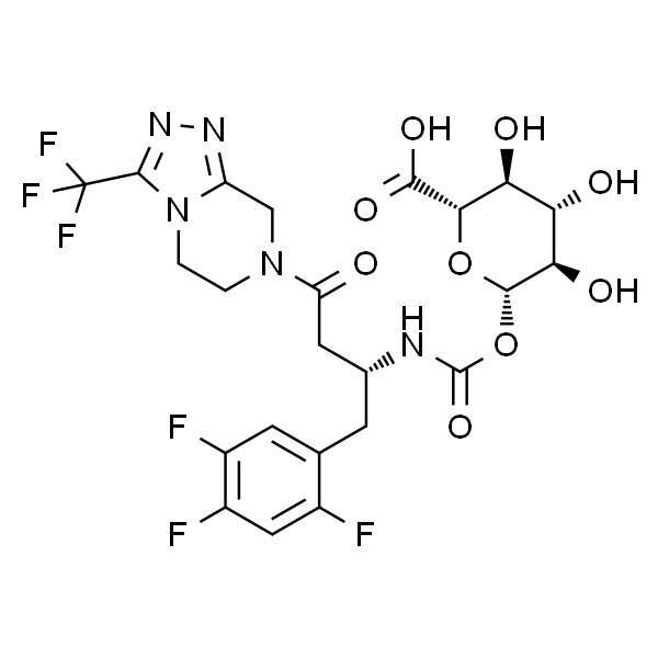 Sitagliptin Carbamoyl β-D-Glucuronide Sodium Salt