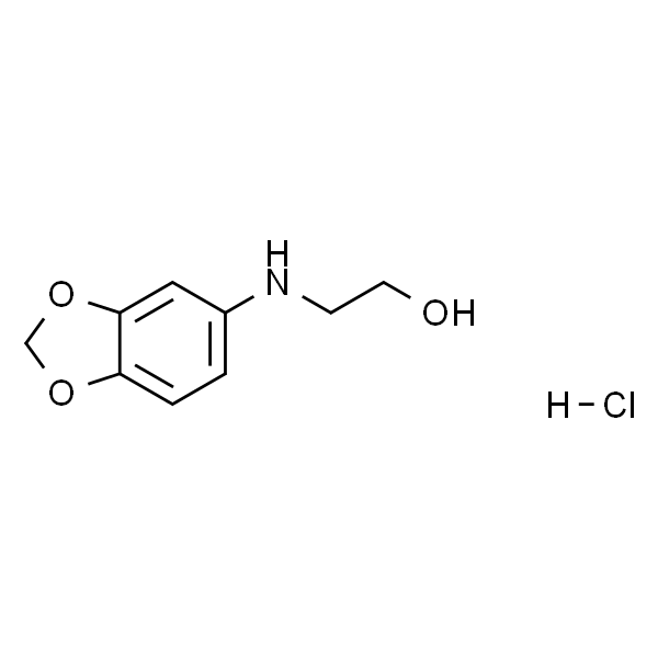 N-羟乙基-3,4-亚甲二氧基苯胺盐酸盐