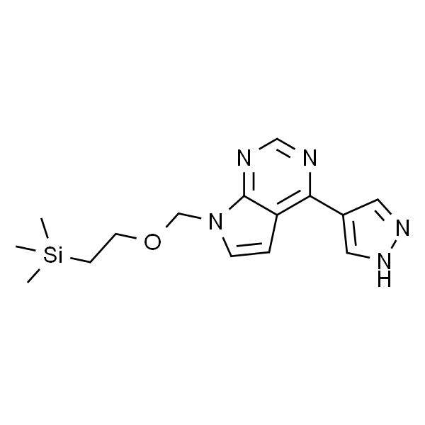 4-(1H-吡唑-4-基)-7-((2-(三甲基硅烷基)乙氧基)-甲基)-7H-吡咯并[2，3-D]嘧啶 （巴瑞克替尼中间体）