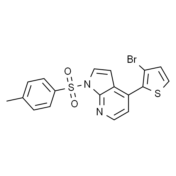 4-(3-Bromo-thiophen-2-yl)-1-(toluene-4-sulfonyl)-1H-indole