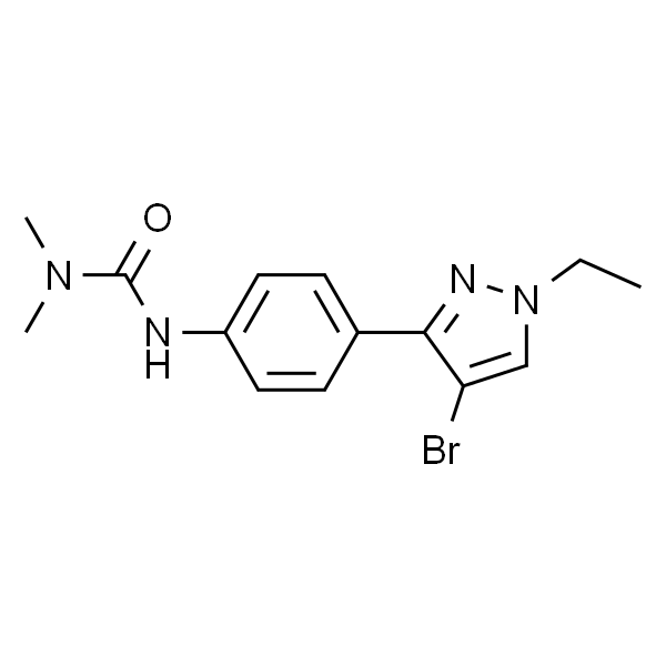 N'-[4-(4-Bromo-1-ethyl-1H-pyrazol-3-yl)phenyl]-N,N-dimethylurea