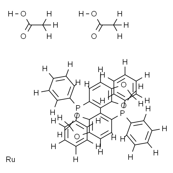 Diacetato[(R)-(+)-5,5'-bis(diphenylphosphino)-4,4'-bi-1,3-benzodioxole]ruthenium(II),Ru(OAc)2[(R)-segphos]