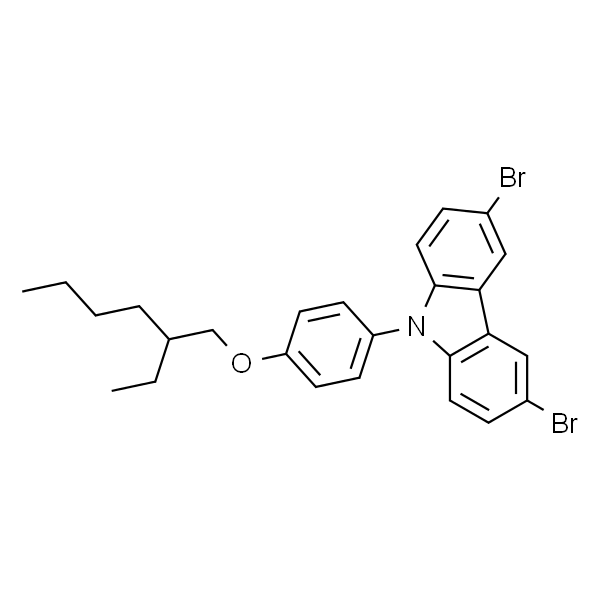 3,6-二溴-9-[4-(2-乙基己氧基)苯基]-9H-咔唑