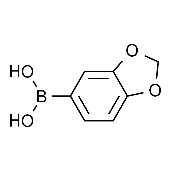 3,4-(亚甲二氧基)苯硼酸(含有数量不等的酸酐)