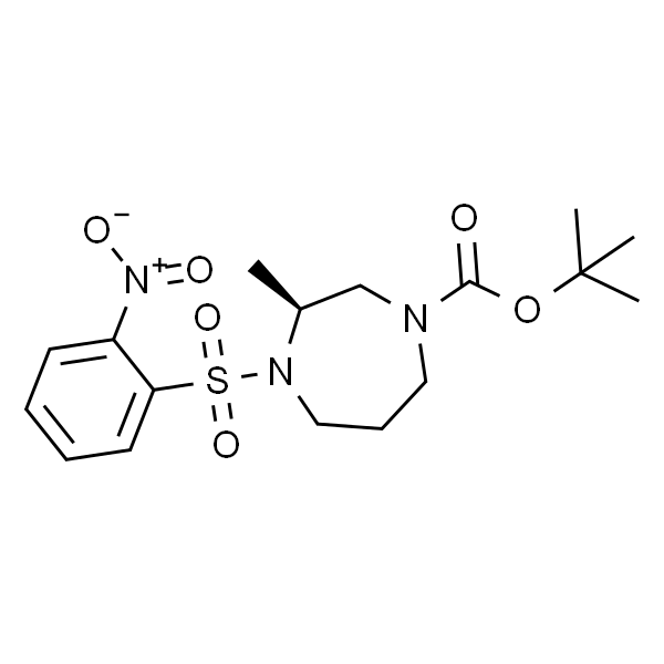 (S)-tert-Butyl 3-methyl-4-((2-nitrophenyl)sulfonyl)-1,4-diazepane-1-carboxylate