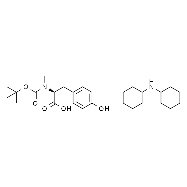 (S)-2-((叔丁氧羰基)(甲基)氨基)-3-(4-羟基苯基)丙酸二环己胺盐