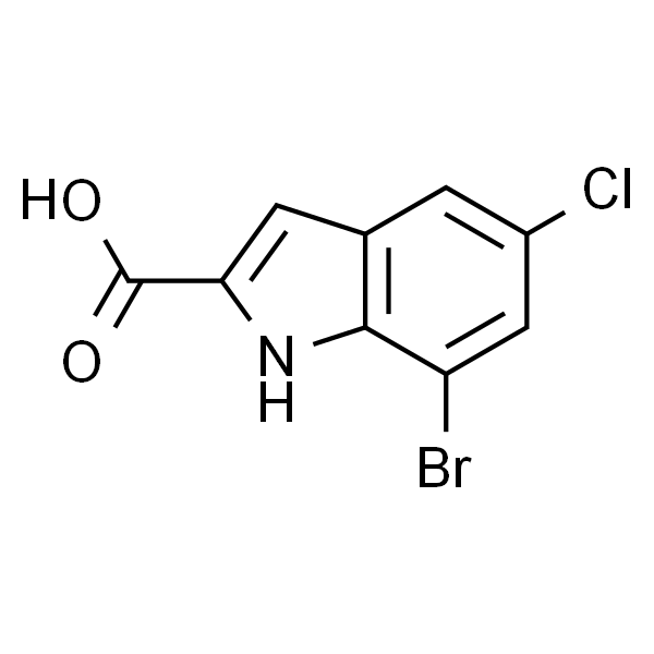 7-溴-5-氯-1H-吲哚-2-羧酸