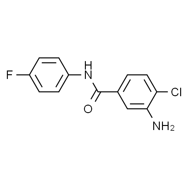 3-氨基-4-氯-N-(4-氟苯基)苯甲酰胺