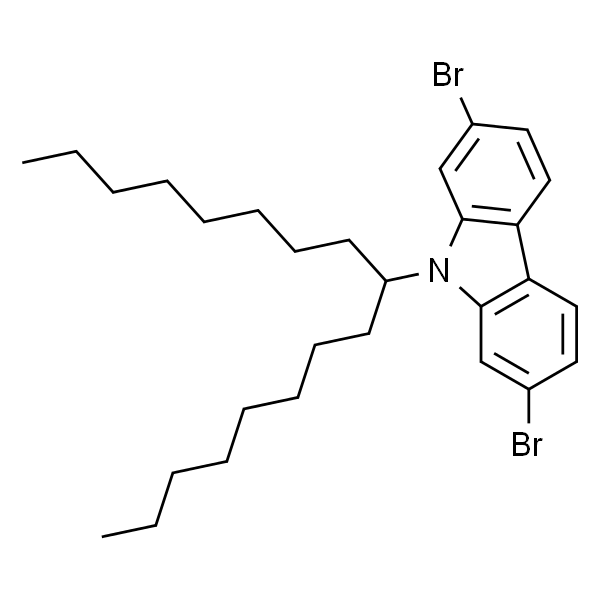 2,7-二溴-9-(9-十七烷基)咔唑