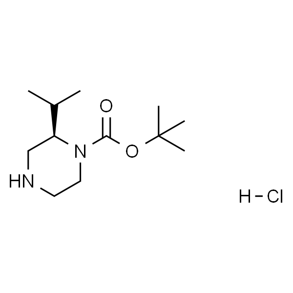 (R)-2-异丙基哌嗪-1-羧酸叔丁酯盐酸盐