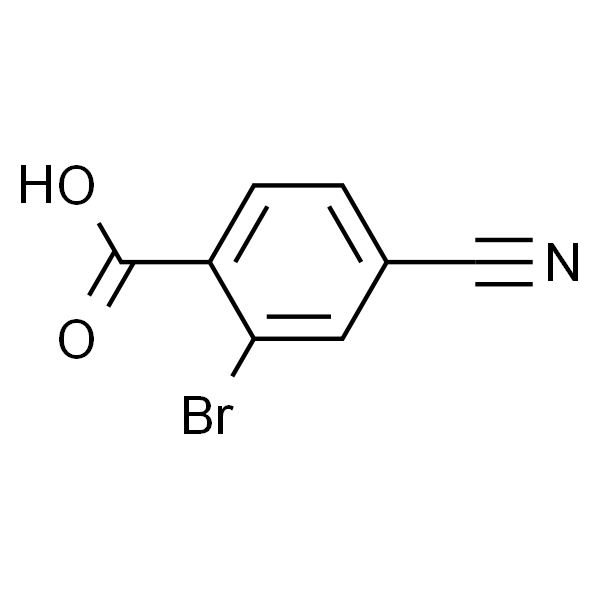 2-溴-4-氰基苯甲酸