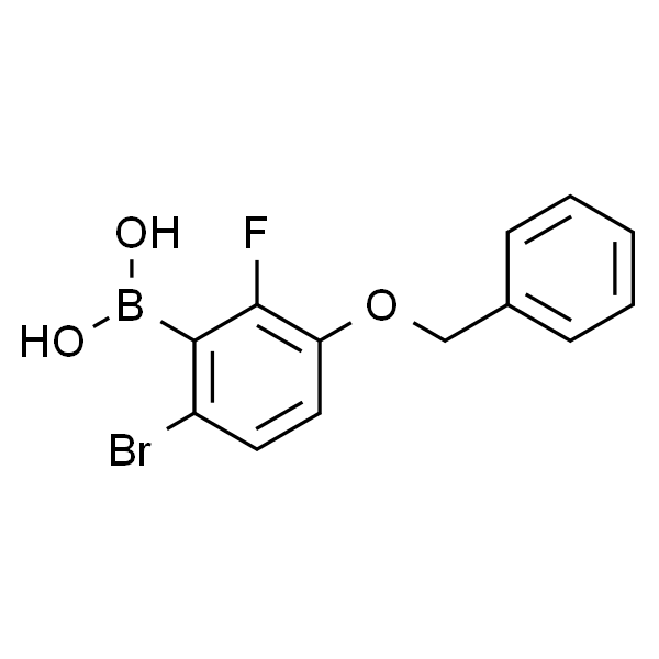 3-苄氧基-6-溴-2-氟苯硼酸