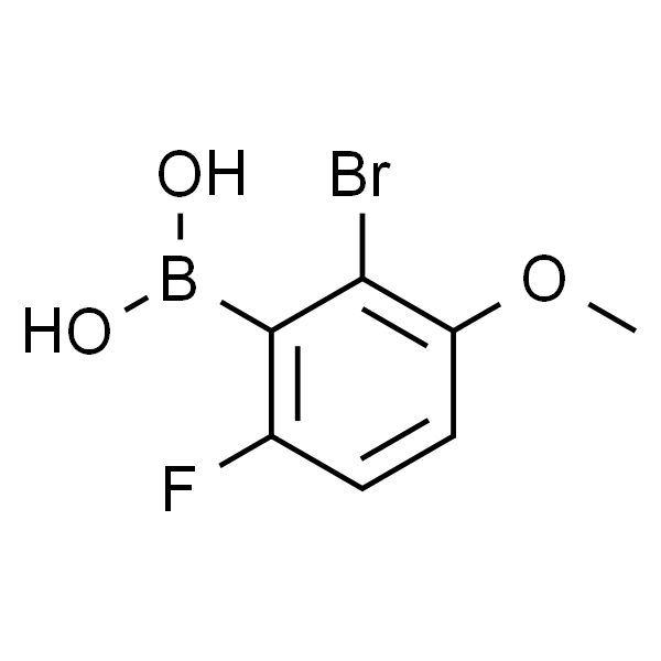 2-溴-6-氟-3-甲氧基苯硼酸