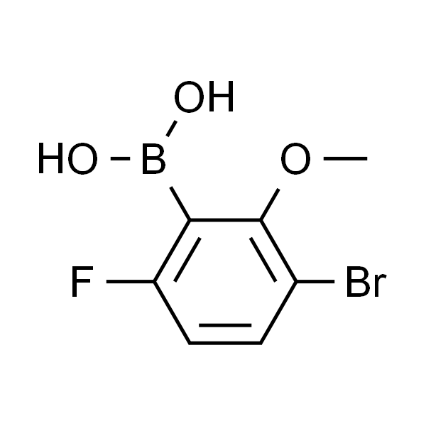 3-溴-6-氟-2-甲氧基苯硼酸