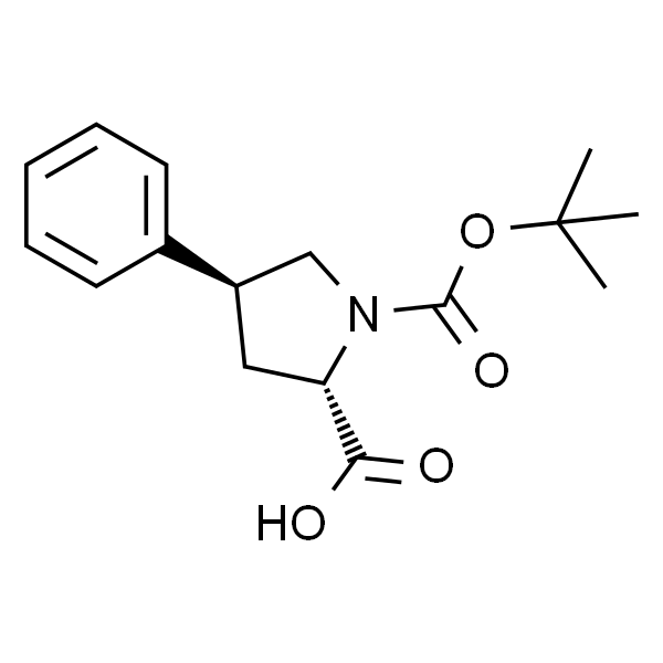 N-叔丁氧羰基-(2S,4S)-4-苯基吡咯烷-2-羧酸