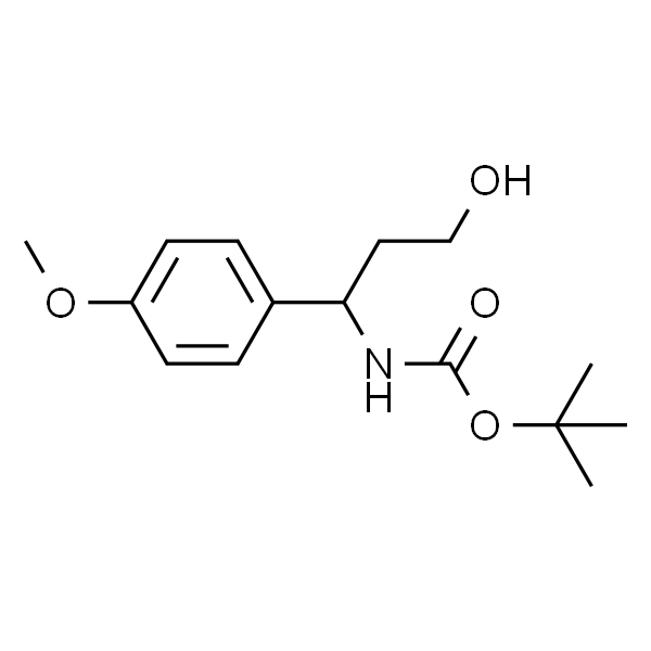 3-(Boc-氨基)-3-(4-甲氧基苯基)-1-丙醇