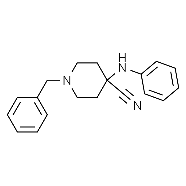 4-苯胺基-1-苄基-4-氰基哌啶