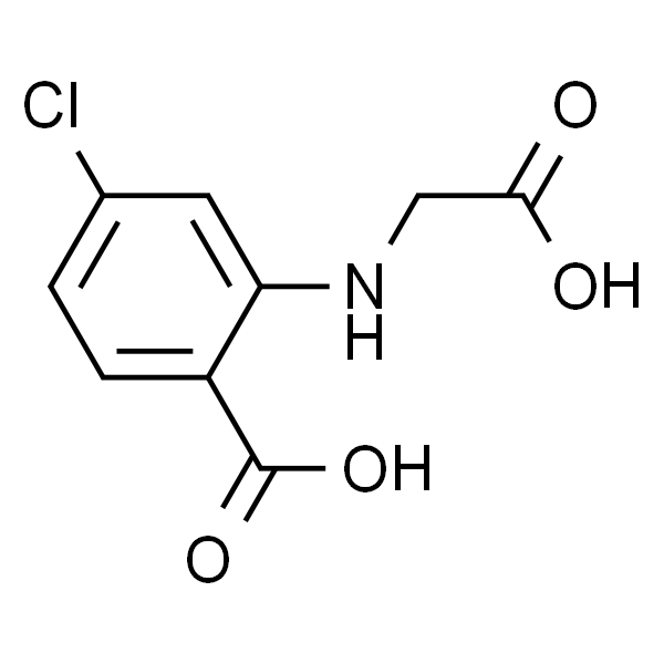 2-羧基甲基氨基-4-氯苯甲酸