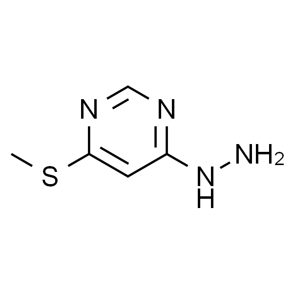 4-肼基-6-(甲硫基)嘧啶